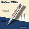 35000RPM Nail Drill Machine Rechargeable Nail File Nails Accessories Gel Nail Polish Sander Professional Tool Manicure Set 4