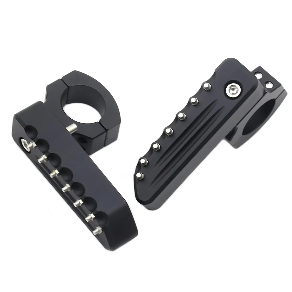 22mm-25mm-28mm-Crash-bar-Motorcycle-Highway-Front-Foot-Pegs-Folding ...
