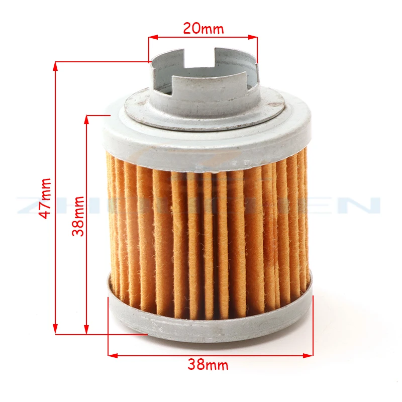 1pc Oil Filter For Kitaco Clutch Cover Honda Grom 125 KTC 1002 Daytona
