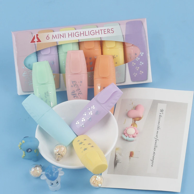 6 pcs/set 1-3-5 set Highlighter