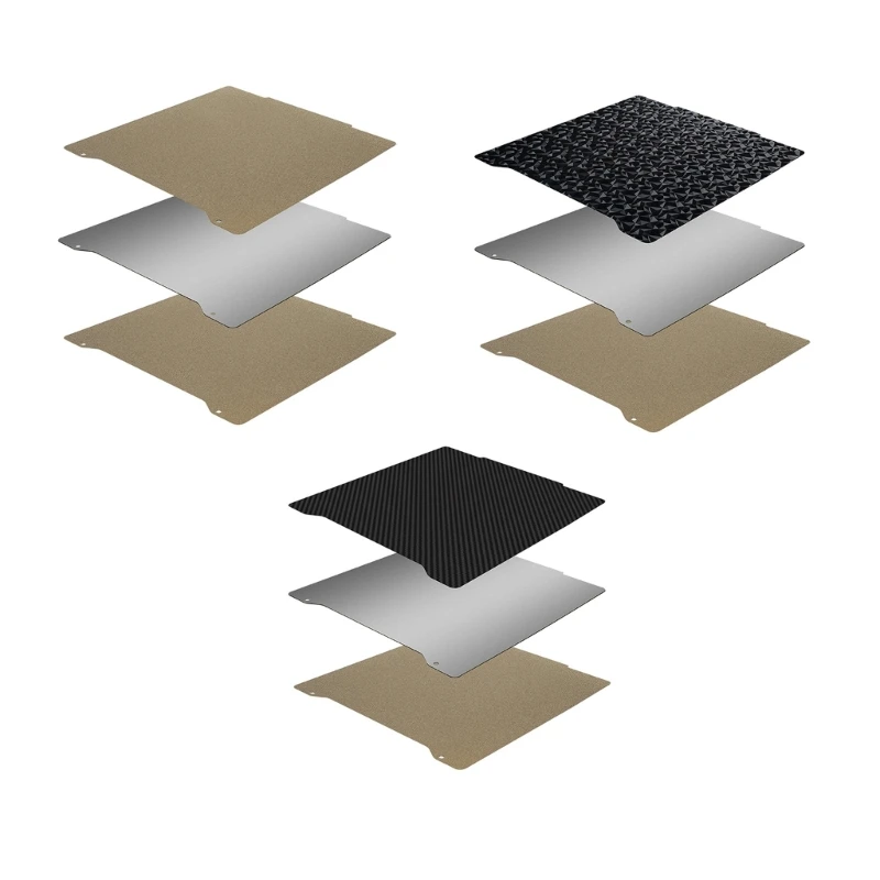 

Модернизированная сборочная пластина с подогревом, двусторонняя текстурированная пластина из пружинной стали PEI PET PEY с для