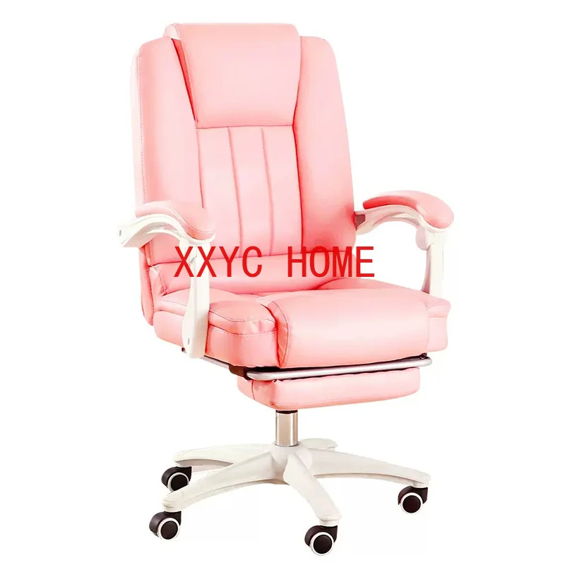 

Ergonomic Office Chair Lying home Lifting Rotatable Armchair Footrest girls Home Adjustable Reclining Swivel Gaming gamer chair