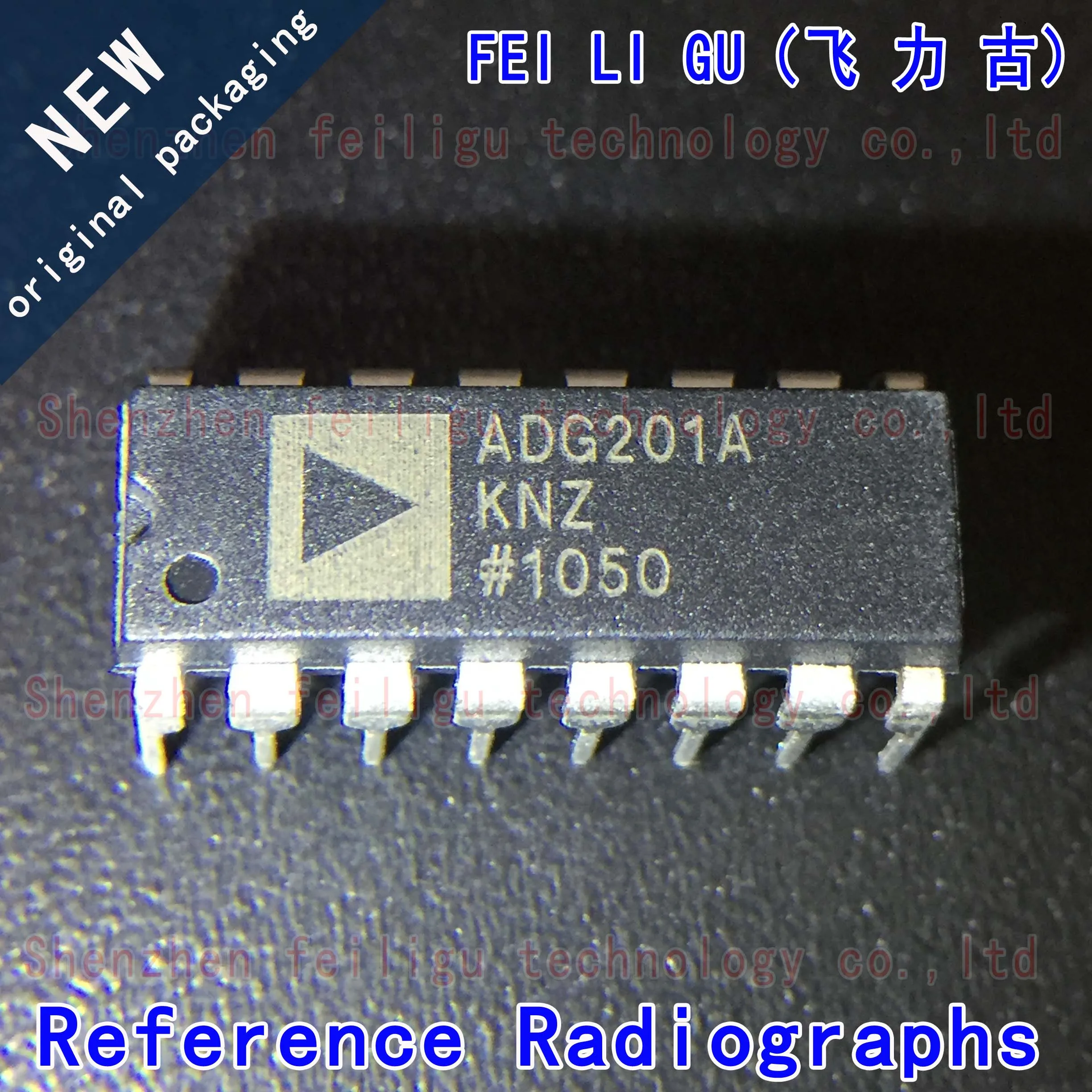 1~30PCS 100% New Original ADG201AKNZ ADG201AKN ADG201A Package:DIP16 Inline Analog Switch/Multiplexer Chip