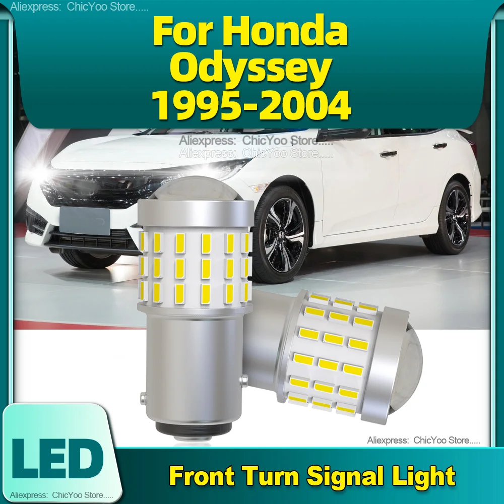 

2PCS 1157 1800LM P21/5W BA15D Car LED Front Turn Signal Lights 12V For Honda Odyssey 1995 1996 1997 1998 1999 2000 2001 02-2004
