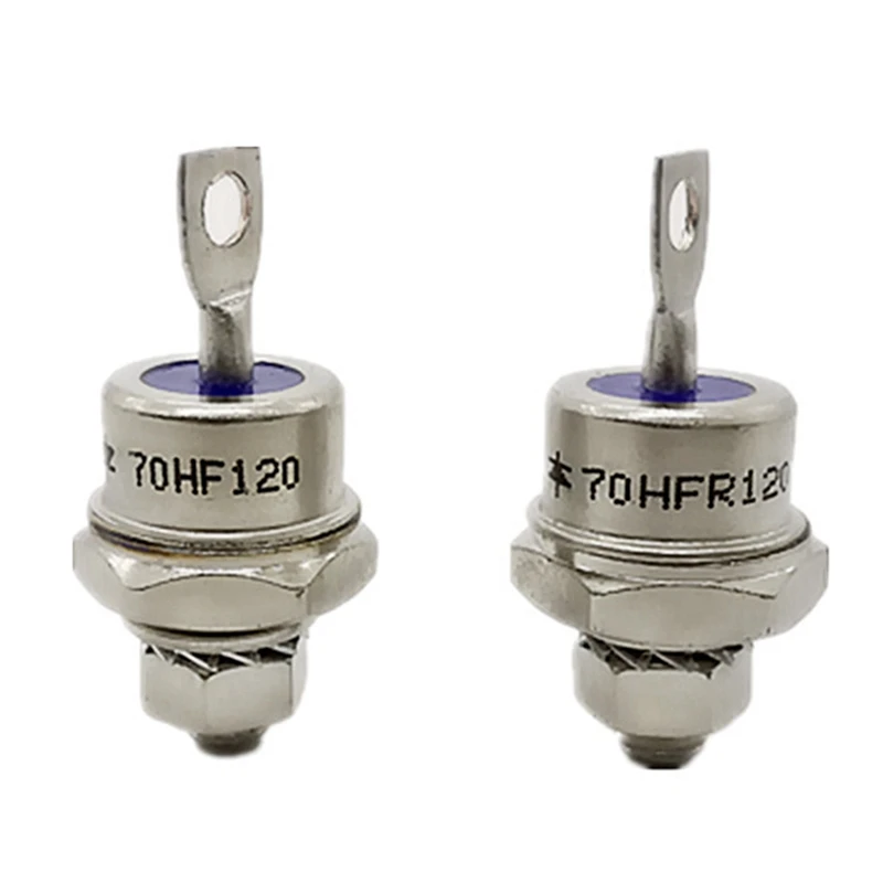 나선형 정류기 다이오드, 금속 스터드 타입, 고출력 정류기 다이오드, 70HFR120, 70A, 1200V, 5 쌍