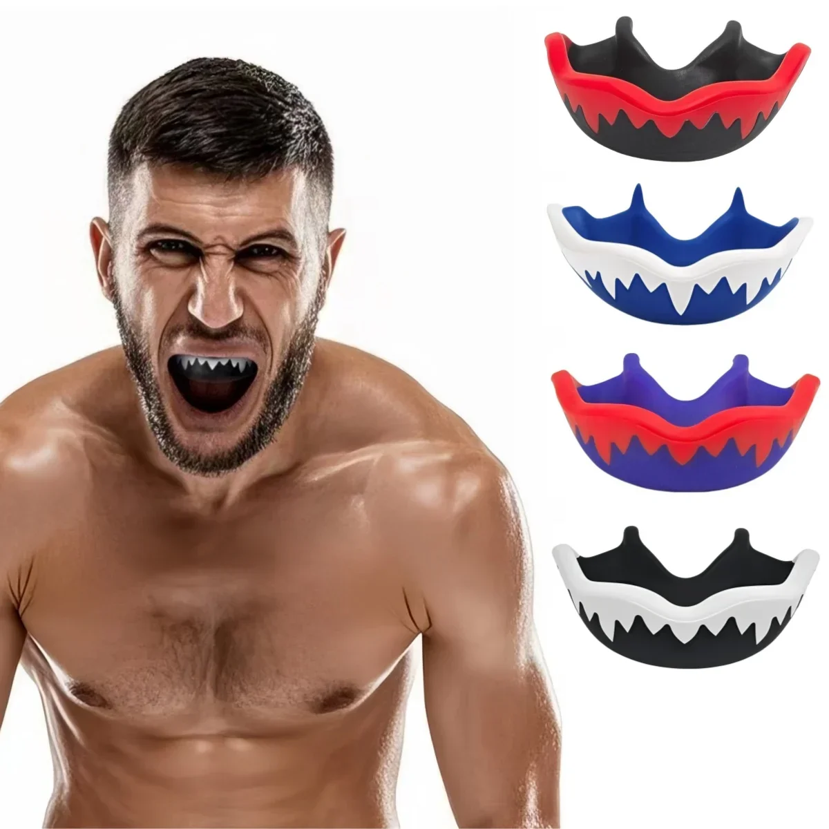 Tooth Protection Ragbi Sport Mouth Guard EVA Teeth Protector Kids Adults Mouthguard Tooth ...
