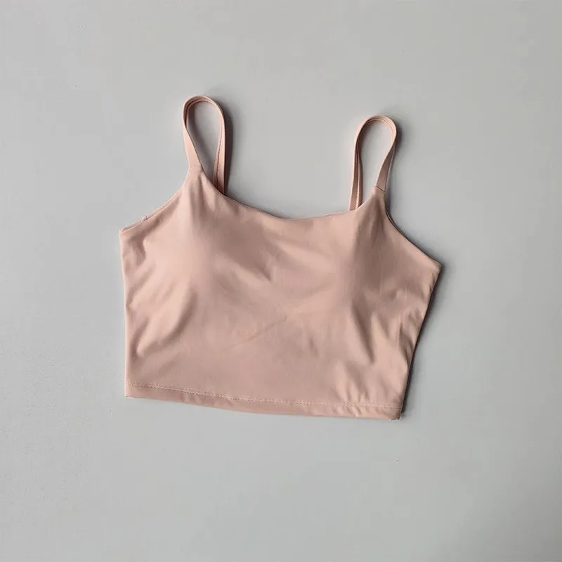 Womens Push Up Sports Bra - Breathable Fitness Vest for Gym  Yoga