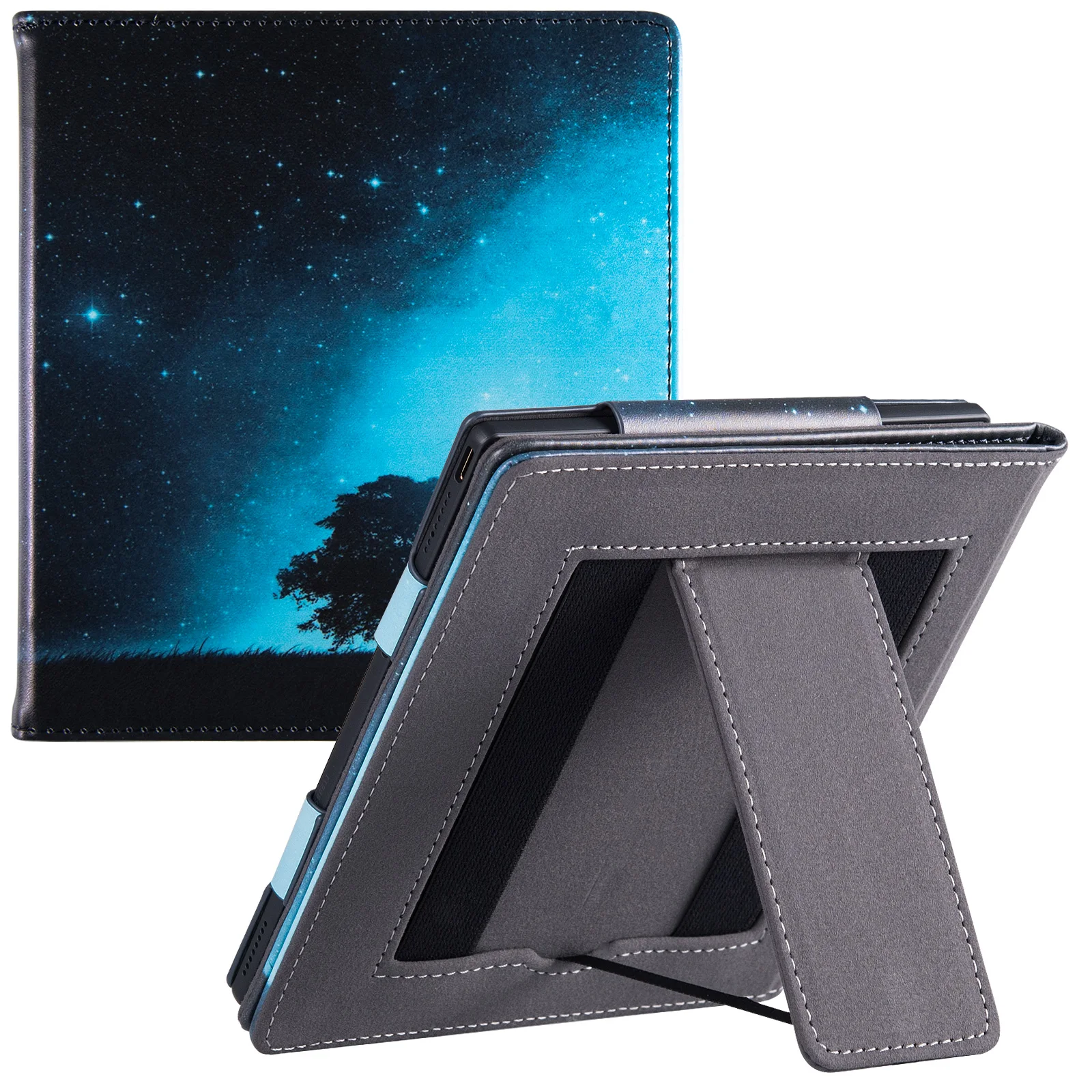 BOOX Note Air5 C Magnetische Standcover - Donkergroen
