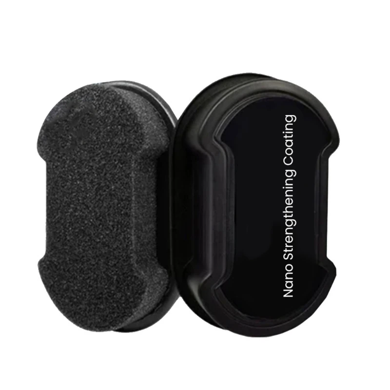 

Car Cleaning Cushion Foam Strengthing Coating Brightening Pad Car Glass Clean Tool Household Detailing Cleaner Auto Accessories