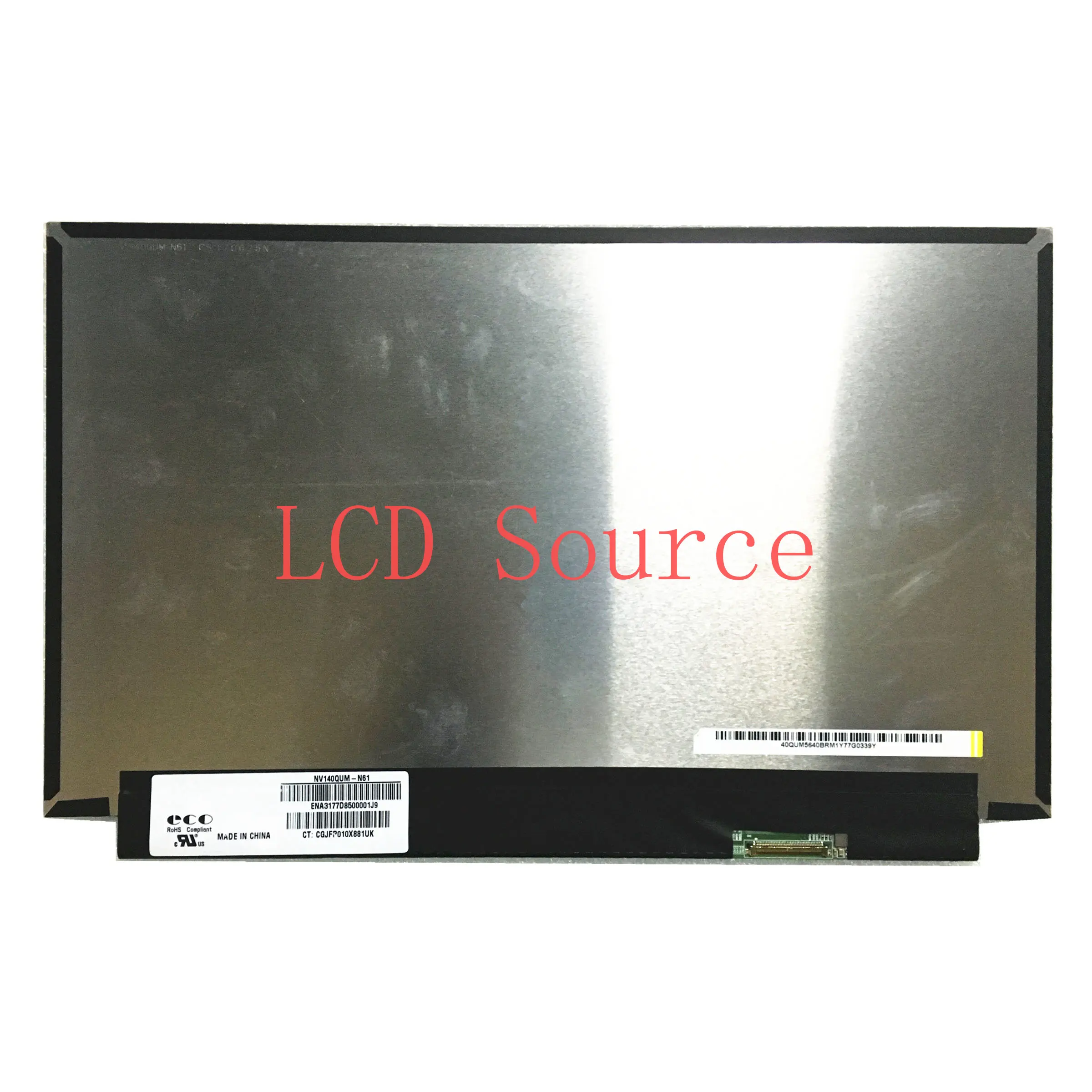 NV140QUM-N61 14 40  EDP 3840x2160 Ʈ 71% NTSC ÷    LED LCD ȭ