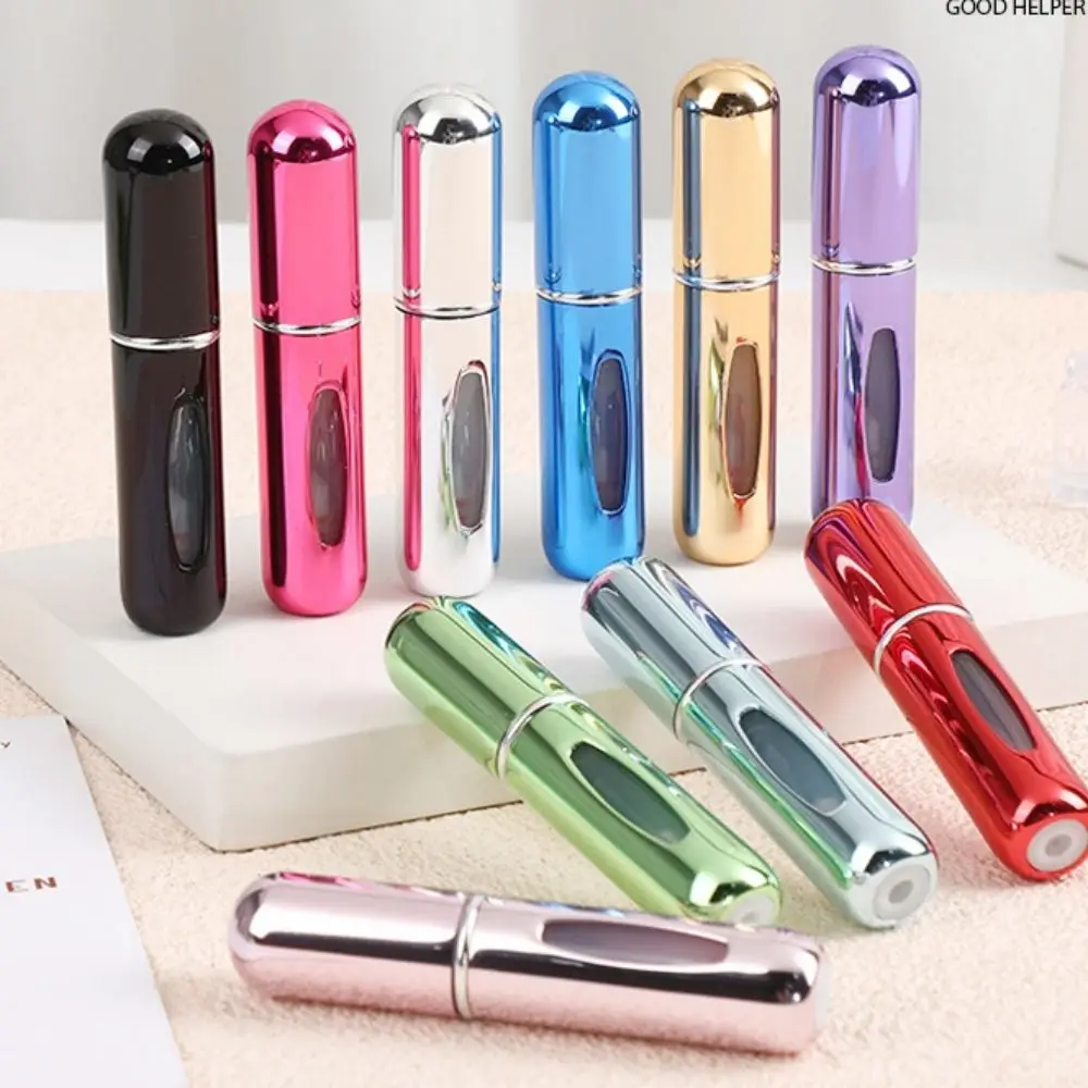 Perfume Bottle Perfume Dispenser Bottle Rotating Retractable Water Milk Portable Dispensing Spray Bottle Travel Combination Empty