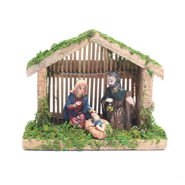 A Születési Mászó Díszes Vallási Figurák Jézus Dekorációk