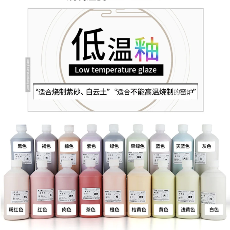Low Temperature Electric Kiln Glaze for Pottery and Crafts