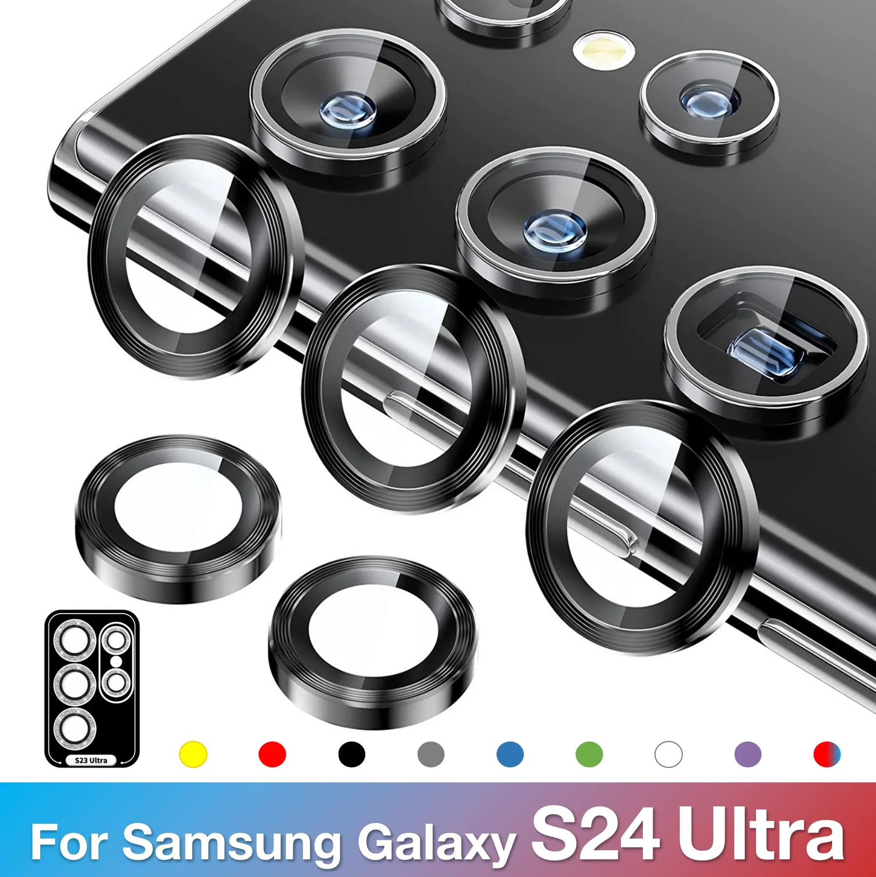 Premium Tempered Glass Lens Protector for Enhanced Camera Protection
