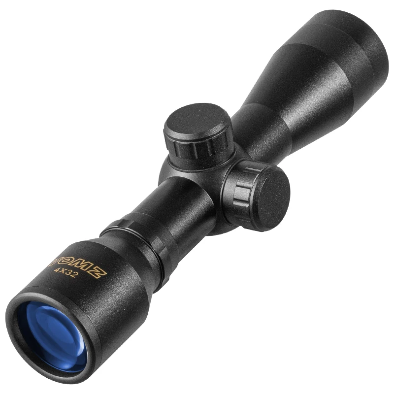 Rifle Scope Hunting Optics 4x32 Airsoft Optical Rifle Scope Sight With Rail Mount Telescope Binoculars Luneta Para Rifle Telescope Airsoft