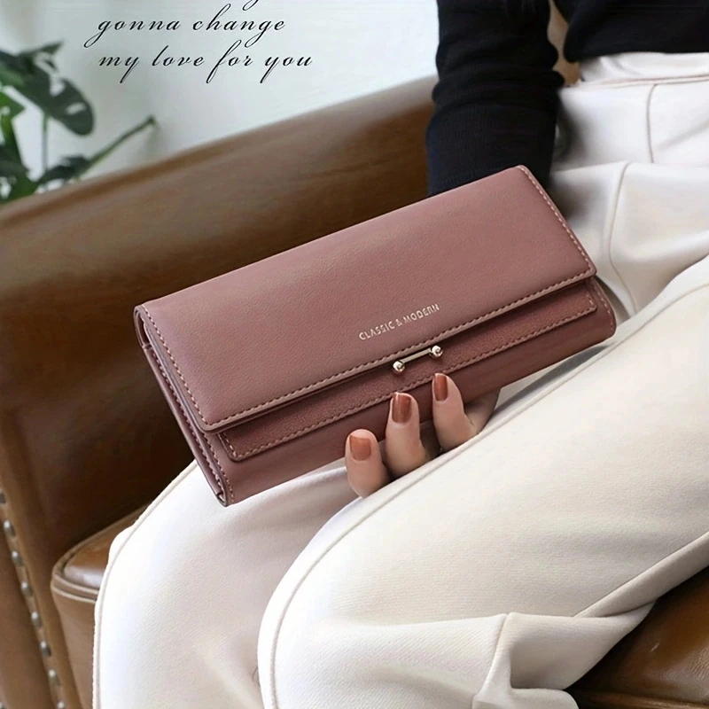 Women Wallet Long Purse Clutch Large Capacity Female Wallets Lady Phone bag Card Holder Carteras Mujer women wallet women purse