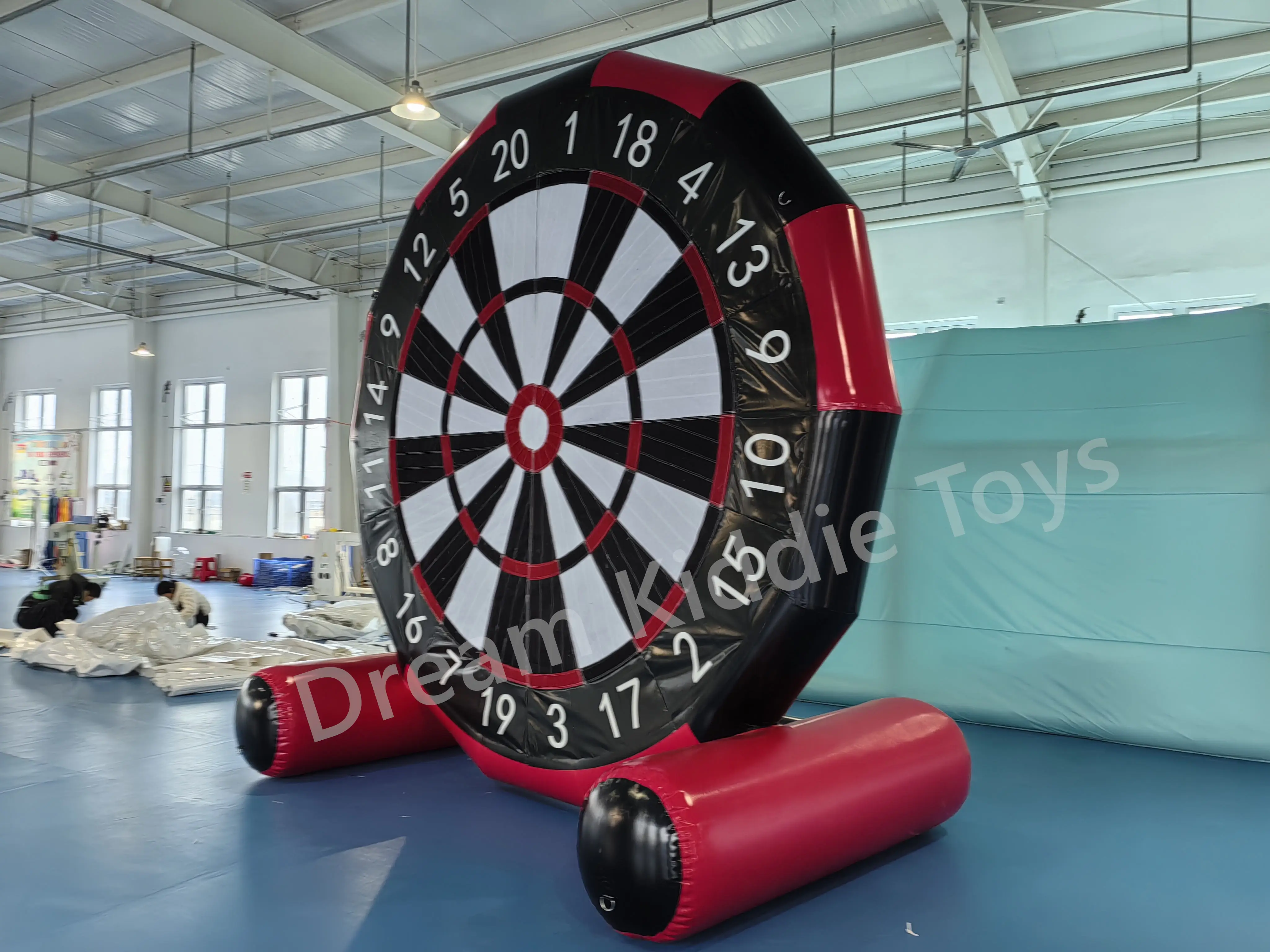 3m Inflatable Dart Bouncy Shooting Target Football Kick Dart Inflatable Soccer for Fun