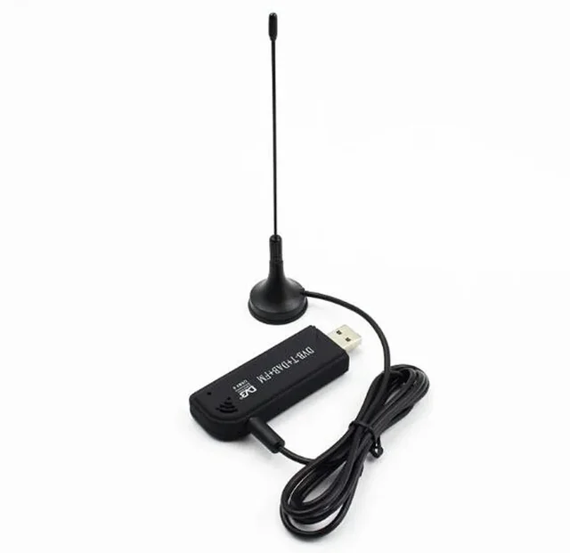 Clé USB Récepteur TV Numérique RTL2832U DVB-T FM SDR - Pour Ordinateur, Enregistrement Temps Réel, Pilotable Avec Logiciel - Compatible DAB