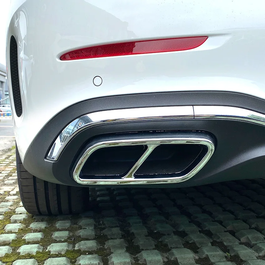 

Suitable for Mercedes Benz C-Class W206 C200 C260 C300 2022+AMG tailpipe exhaust decorative frame modification