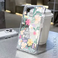 Floral Transparent TPU Phone Case - Stylish and Elegant Design - Redmi Note13Pro Plus (TM DQMYTKA11)