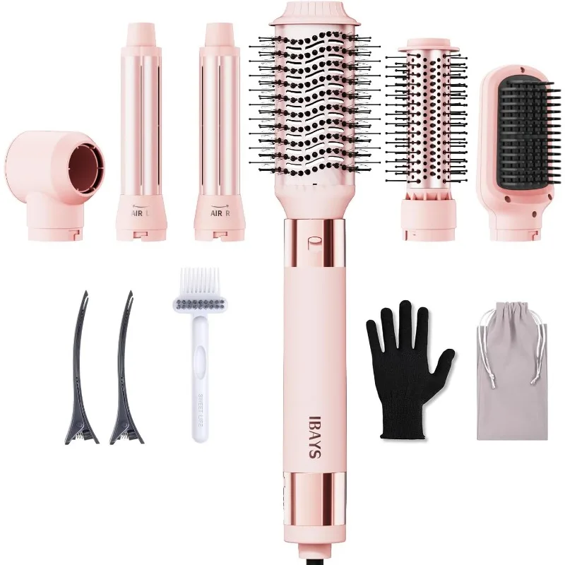 6 in 1 Professional Hair Dryer Brush and Styler
