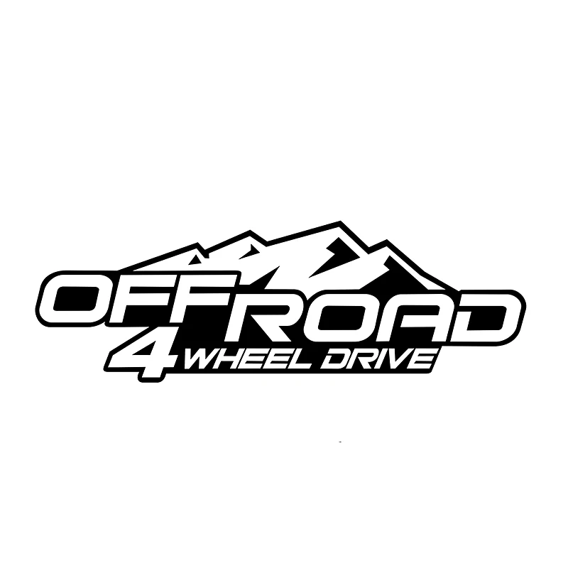 Рисунок 2 - N840 # вырезанная Виниловая наклейка для внедорожника