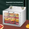Dehydrators for Food and Jerky with 24H Timer 5 Drying Racks 400W 30-90℃ Vegetable Fruit Dehydrator Temperature Control 4
