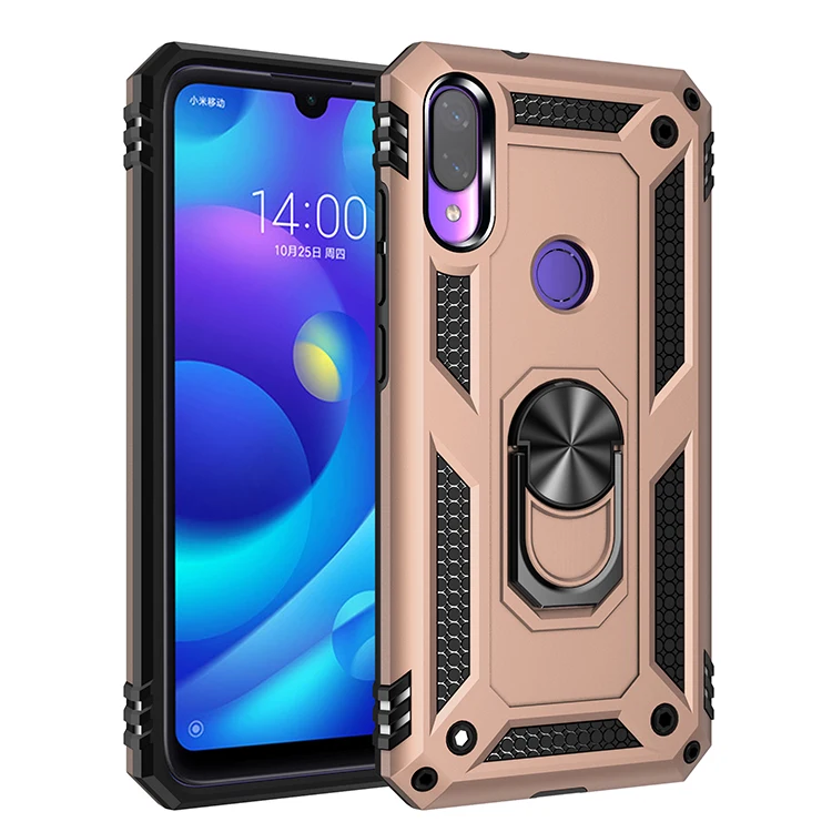 Shockproof Armor Phone Case with Finger Ring Holder Cover