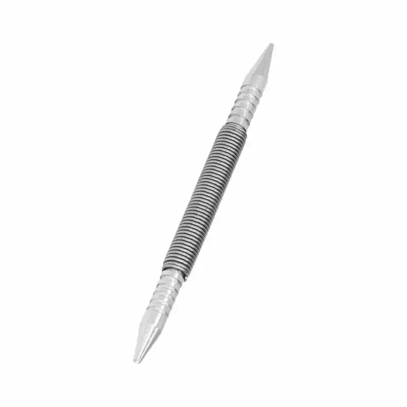 Spring Tool Hammerless Nail Punch Small Exquisite Metal Double Head