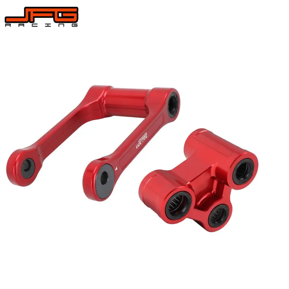 MotorcycleRearShockSuspensionLinkageTriangleLeverAdjustable
