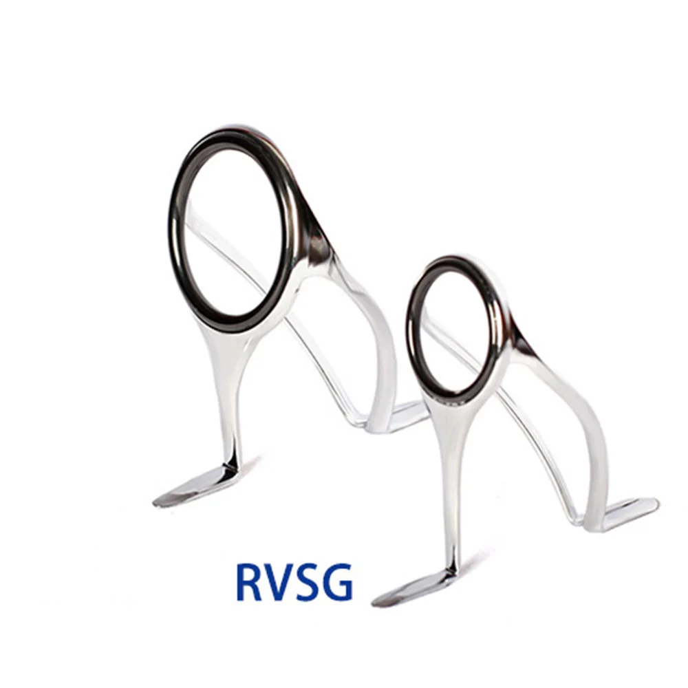 Fuji Kogyo Fuji RV Guide Tie-Down Reverse Double Foot Guide, Titanium Frame, TORZITE Ring [T-RVTG / T2-RVTG