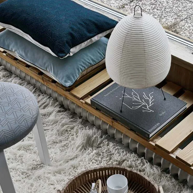 Japanese Rice Paper Lantern Led Table Living Room Bedroom Bedside Study Hotel Homestay Art Creative Decor Tripod Floor_voghion.com