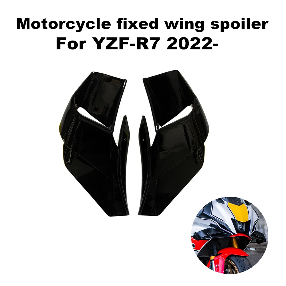 Per Yamaha R7 Yzf R7 Yzfr7 R7 2021-2022 Ala Del Vento Fissa Carenatura Aerodinamica Dell'Ala Del Motociclo
