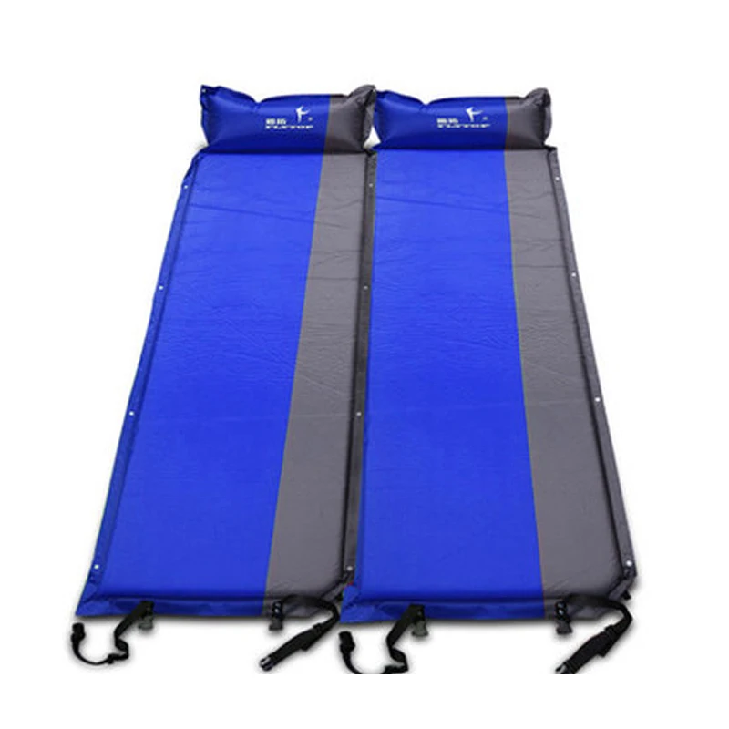 

2Pcs/1lot! Flytop Hot Sale (170+25)*65*5cm Single Person Automatic Inflatable Mattress Outdoor Camping Fishing Beach Mat