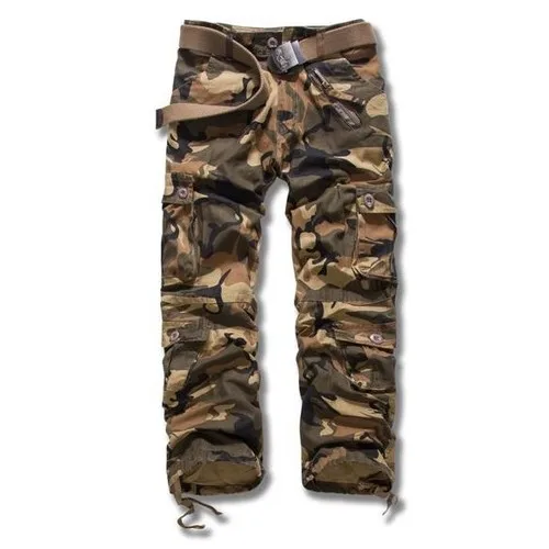 cargo pants for men Men's 2022 New Camouflage Pants Multi-pocket Cargo Pants cargo jogger pants Cargo Pants