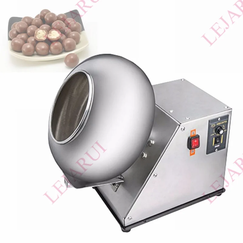 

Electric Nut Almond Popcorn Peanut Sugar Coating Machine Commercial Candy Coater Machine Automatic Candy Rolling Machine