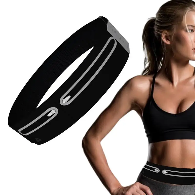 Running Fanny Pack Running Waist Bag Workout Fanny Pack for Men Women Reflective Exercise Waist Pack for Phones Runner Belt Bag 3