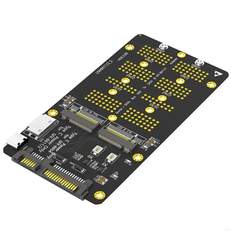 D7YC M.2 SATA3 to SATA3 and M.2 NVME to SFF-8611 Interfaces Conversion Card for PC
