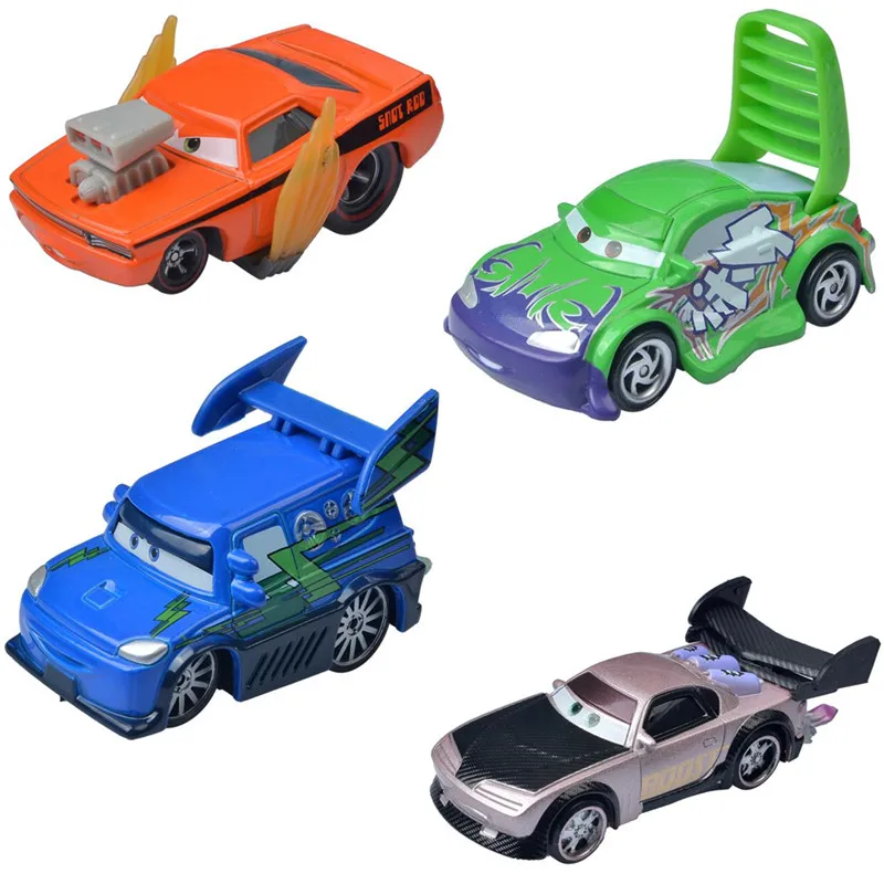Disney Pixar Cars 3 Drag Racing Party Boost Wingo Snot Rod With Flames 1:55 Diecast Metal Alloy Model Toys For Boy Birthday Gift takara tomy tomica disney motors works pixar cars winnie the pooh vehicle 1 55 diecast metal alloy model toys boy gift dm 18