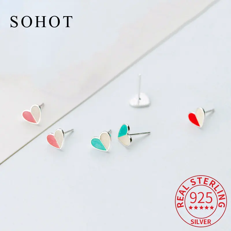 

Женские серьги-гвоздики из серебра 925 пробы
