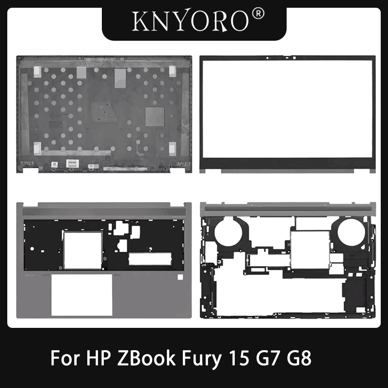 

New For HP ZBook Fury 15 G7 G8 Laptop LCD Back Cover Top Rear Lid Front Bezel Palmrest Bottom Case Upper Housing Grey M17069-001