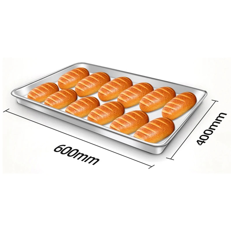 Electric Oven 2 Layers 2 Trays Commercial Combined Furnace 5 Plates Stainless Steel Pizza Bread Cake Fermentation Cabinet 3
