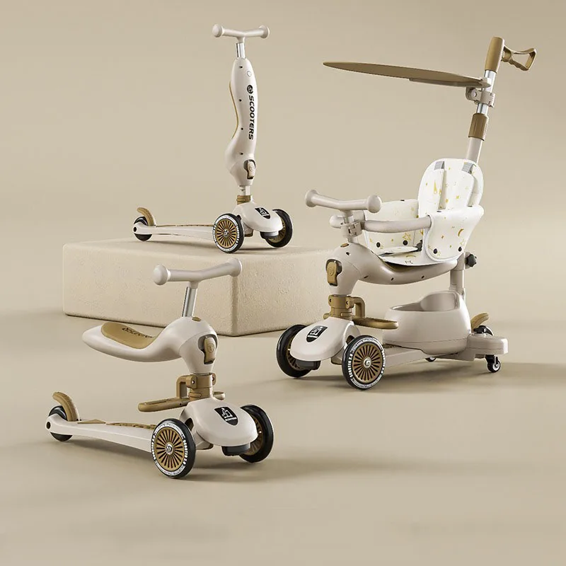 8 In1 Children Folding Scooter Children Scooter Folding Scooter
