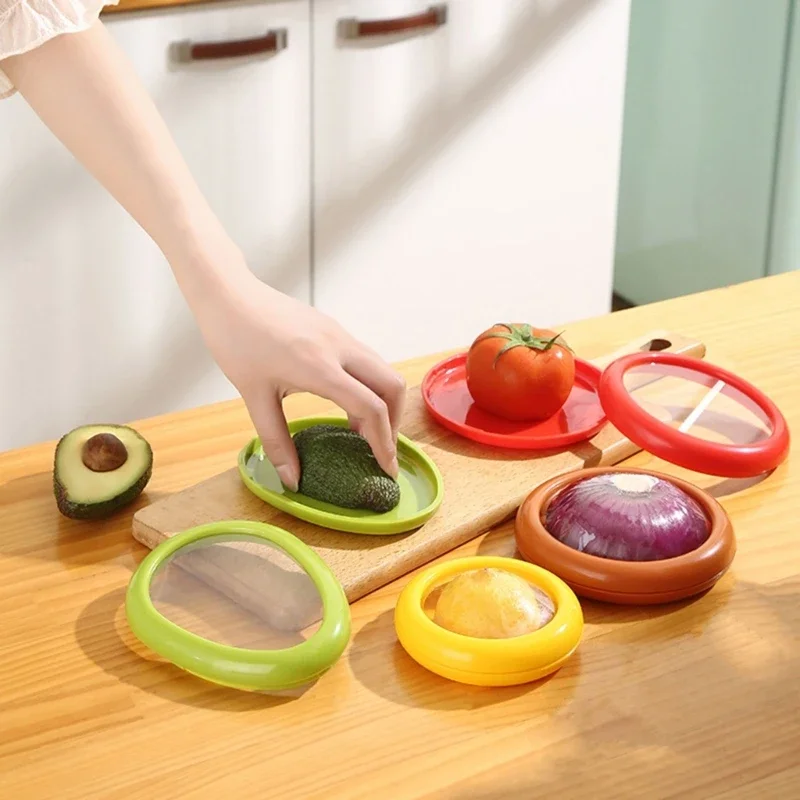 Contenitori per frutta e verdura per frigorifero, set da 4 pezzi