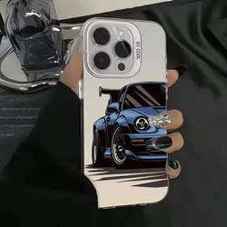 Stylish Silver Anti-fall Print Phone Case for Xiaomi 11 Lite 5G NE (T3623)