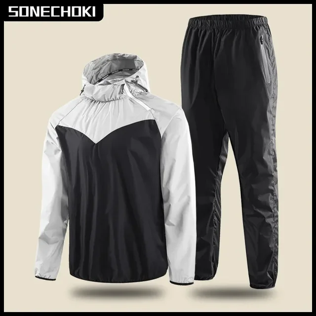 Sauna Suit Unisex Gym Clothing Set Men Full Body Sweating Sportswear Women Boxing Training Running Fitness.jpg