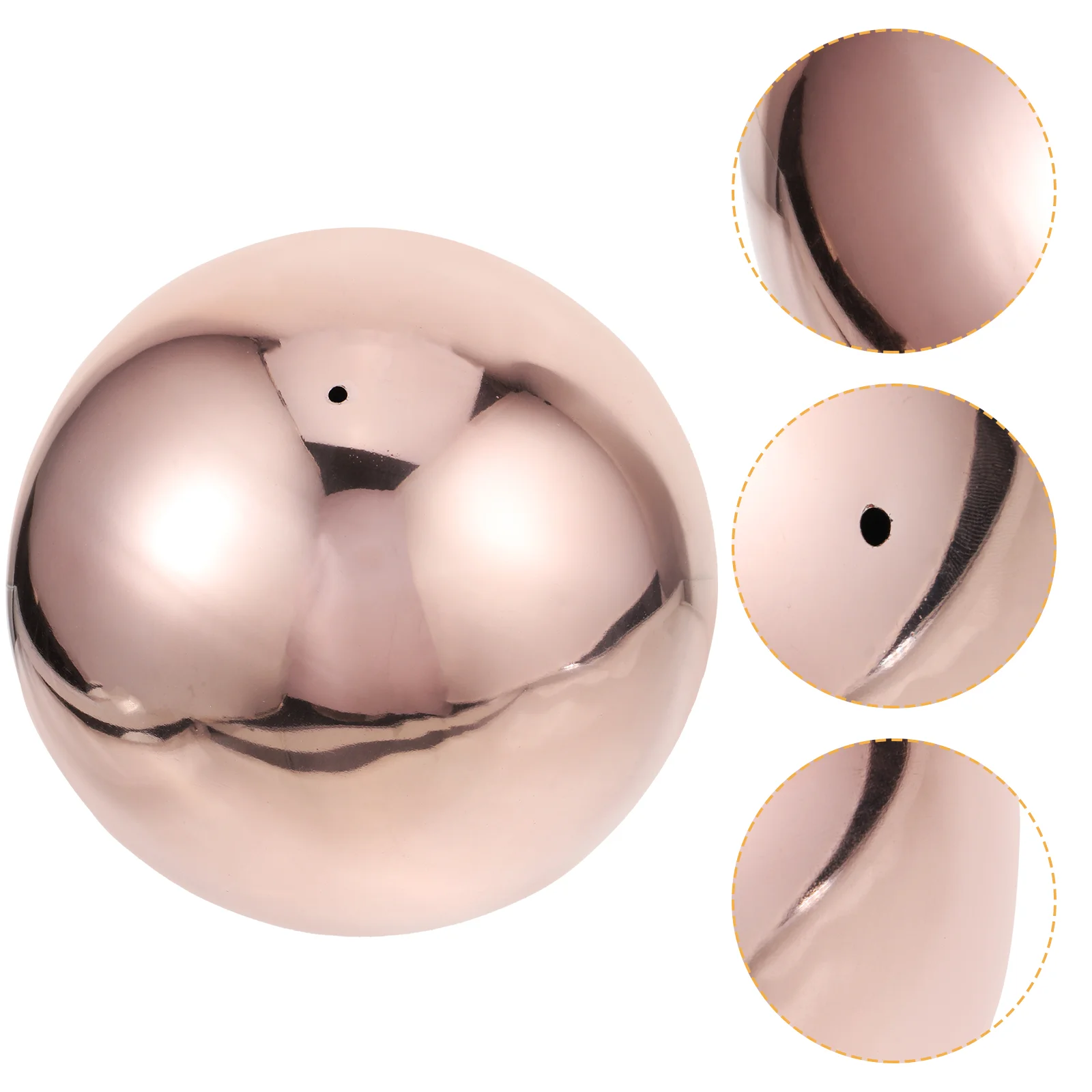 

Gazing Globe Mirror Ball Stainless Steel Reflective Ball Smooth Garden Showcase Sphere