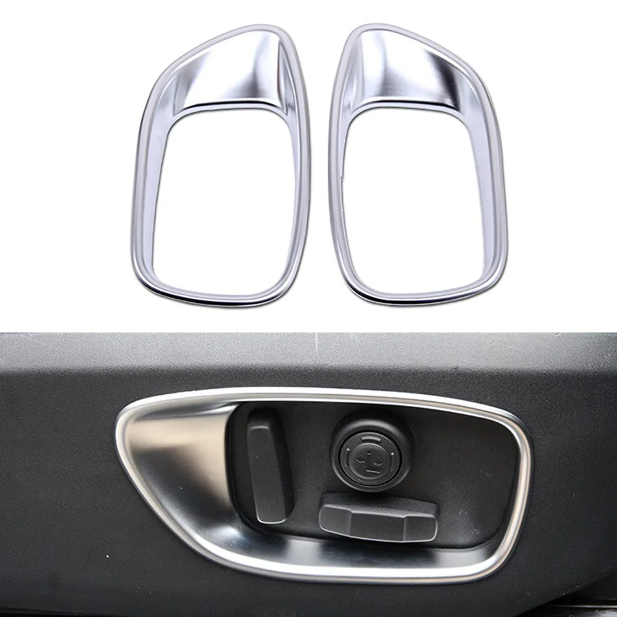 

Кнопки управления для автомобильного сиденья из АБС-пластика, 2 шт., декоративная отделка для Land Rover Discovery Sport 2015 2017 2018 2019, аксессуары для интерьера автомобиля