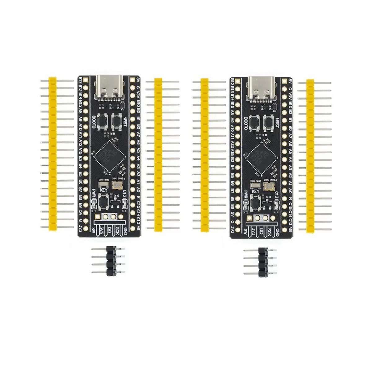 

2 шт., макетная плата STM32F411, STM32F411CEU6 STM32F4, поддержка