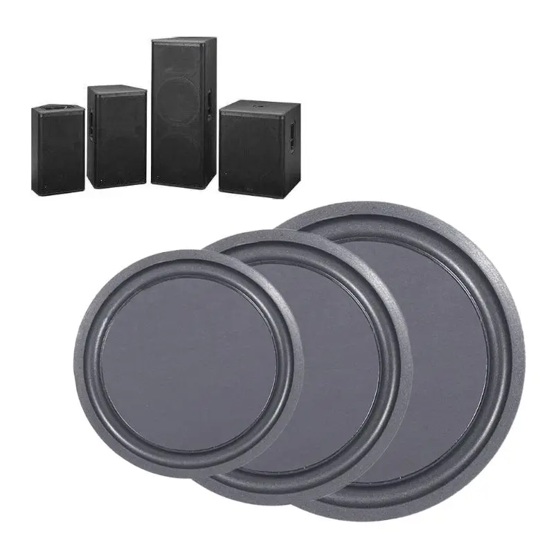 

2Pcs Woofer Speaker Passive Radiator 5/6.5/8 Inch Sponge Diaphragm Auxiliar
